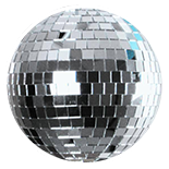 Button of discoball